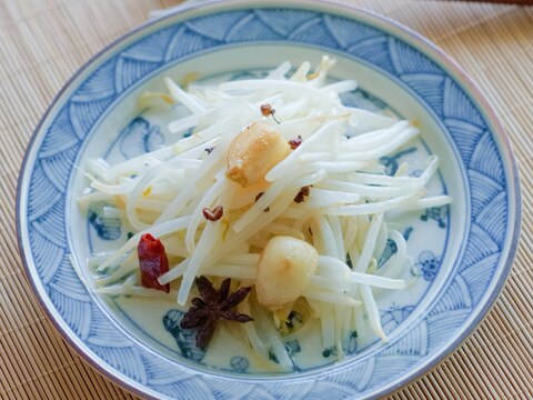 もやしの中華スパイスオイルあえ【中華・副菜】
